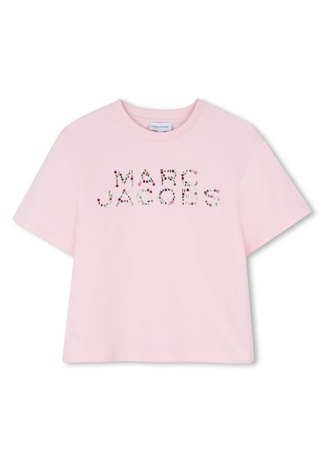 T-shirt con applicazioni THE MARC JACOBS KIDS | W60746475